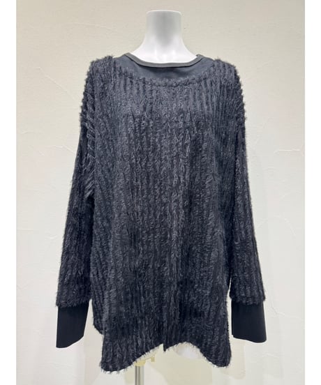 シャギージャガードレイヤーTOPS 607525   / CYAN tokyo