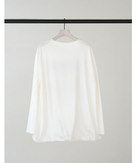 ワイヤーヘムPHOTOロンTEE  8465-441KO  / CHIGNON