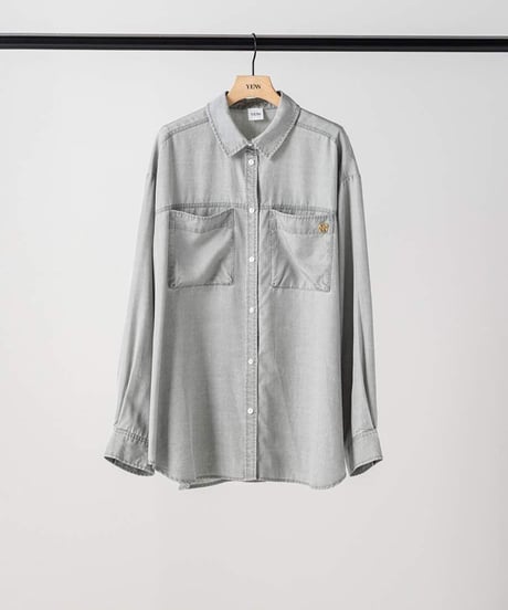 FADED OVERSIZE SHIRT [Y264-11134] / YENN
