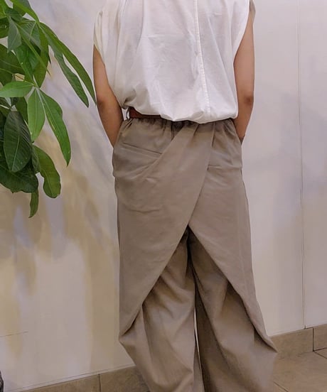 変形バックタックパンツ80268024 / Dignitecollier