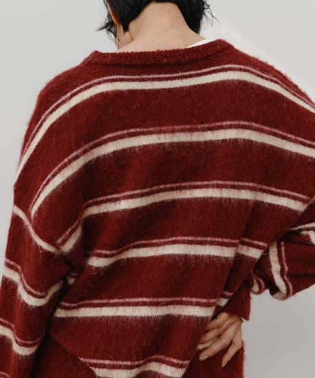 MULTI STRIPE KNIT PO [Y264-92133] / YENN