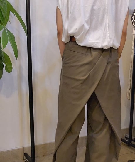 変形バックタックパンツ80268024 / Dignitecollier