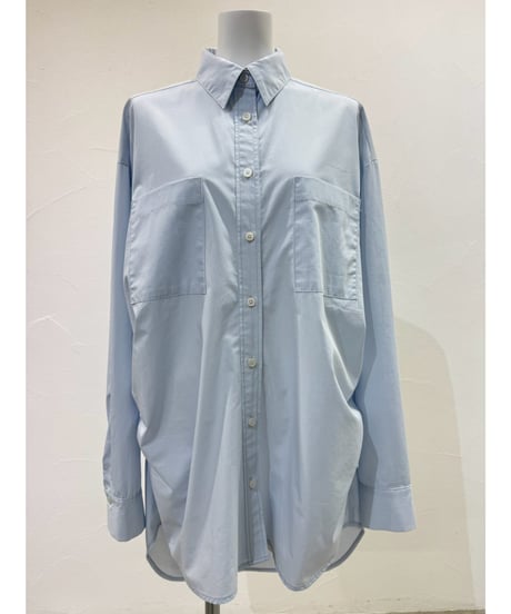 エアリータックロングシャツ　710581　/ CYAN tokyo