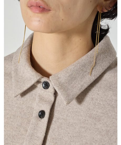 ステンレスチェーン2WAYピアス 0065-453SH  / CHIGNON