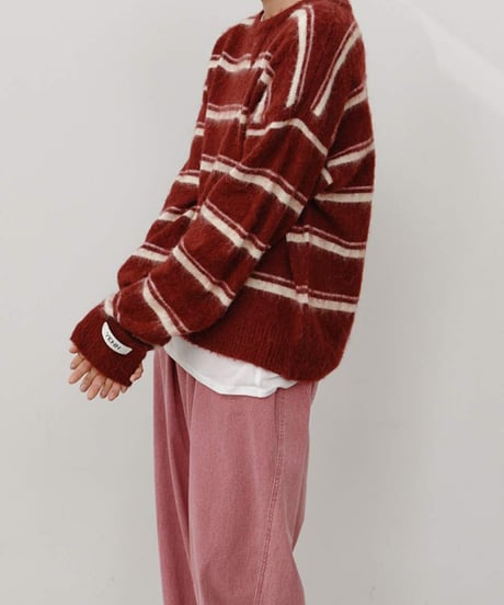 MULTI STRIPE KNIT PO [Y264-92133] / YENN