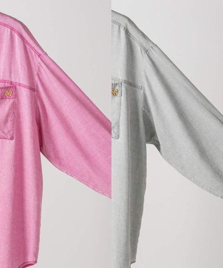 FADED OVERSIZE SHIRT [Y264-11134] / YENN