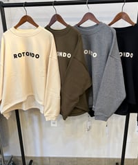 裏起毛ロゴトップス　652-85691   / CLOCHE