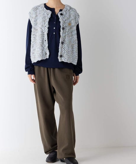 HAND SLUB MIX VEST [Y264-91129] / YENN