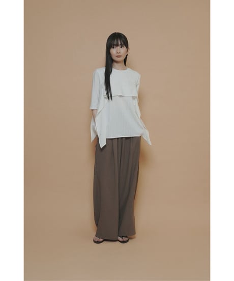 サッカーストライプコンビTOPS　710585　/　CYAN tokyo