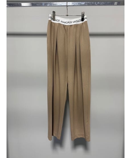 ロゴウエストタックパンツ MG PT-26141-A / MARGAUX VINTAGE