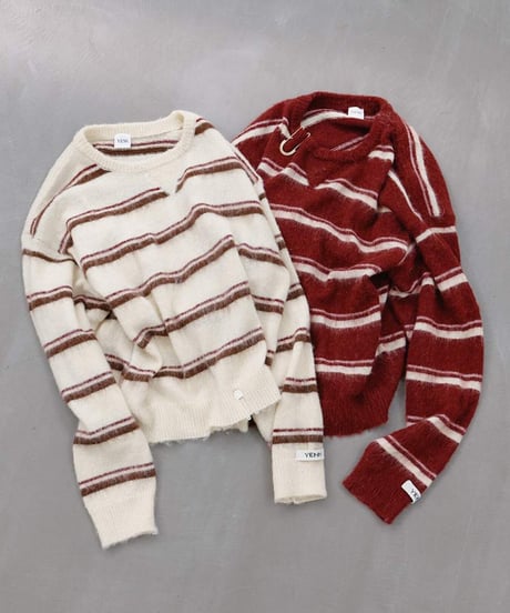MULTI STRIPE KNIT PO [Y264-92133] / YENN