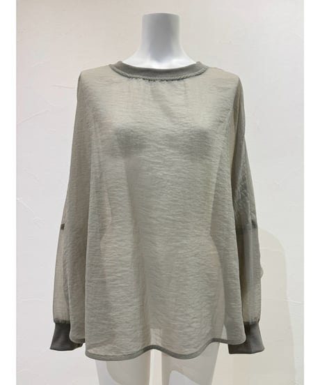 シアーリップルリブTOPS　710564　/ CYAN tokyo