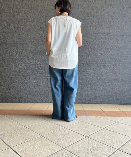 裾切り替えレイヤードインナー 8641009  / Le Melange