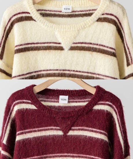 MULTI STRIPE KNIT PO [Y264-92133] / YENN