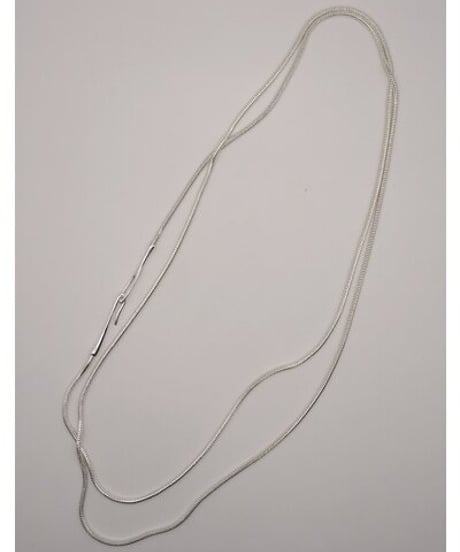 スネークチェーンラップネックレス　0065-457SH   / CHIGNON