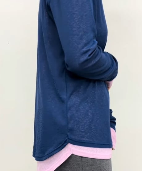 【送料無料】クルーネックシアートップス 652-85603 /CLOCHE