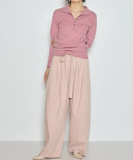 ベルテットウォッシュワイドパンツ 3965-363BT  / CHIGNON