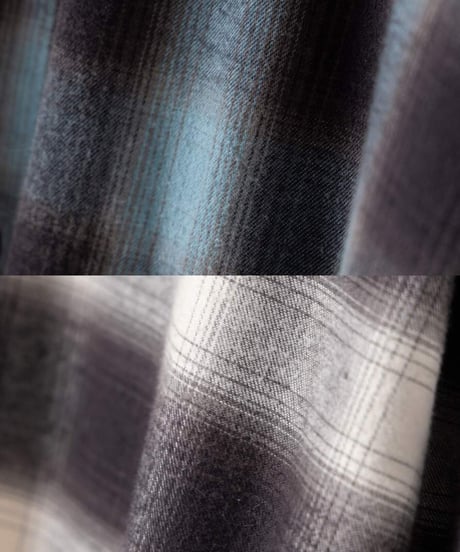 WASHED PLAID SHIRT [Y264-11123] / YENN