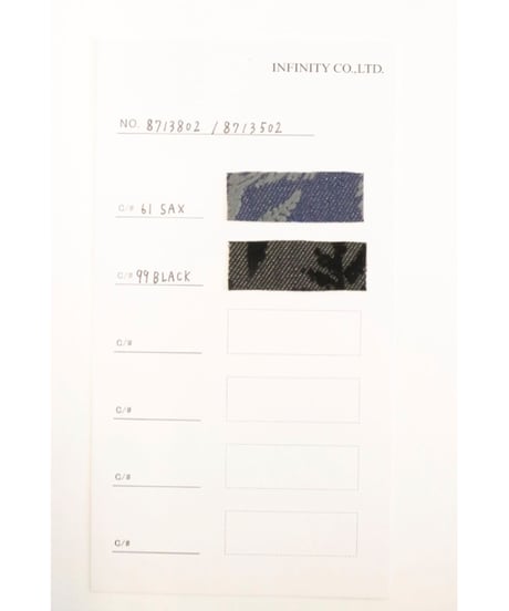 フロッキープリントペインターパンツ　8713502   / LE MELANGE