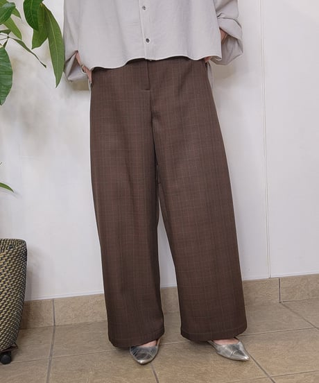 裏起毛ボンディングカーブパンツ80269361/  Dignitecollier
