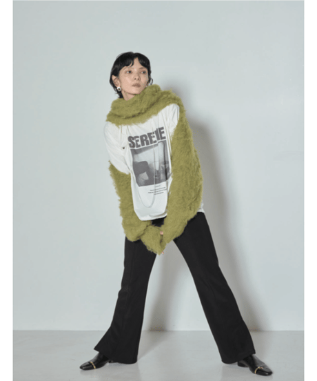 ワイヤーヘムPHOTOロンTEE  8465-441KO  / CHIGNON