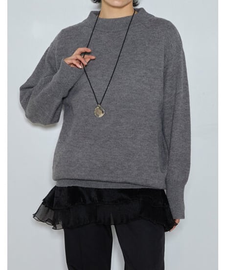 ミラーラウンドコードネックレス 0065-458SH   / CHIGNON