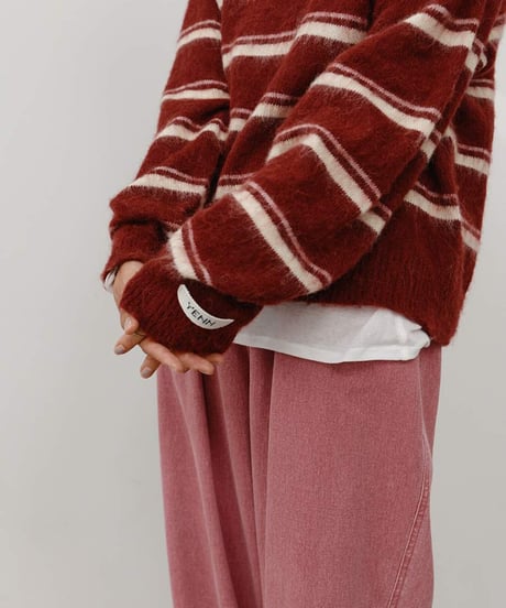 MULTI STRIPE KNIT PO [Y264-92133] / YENN