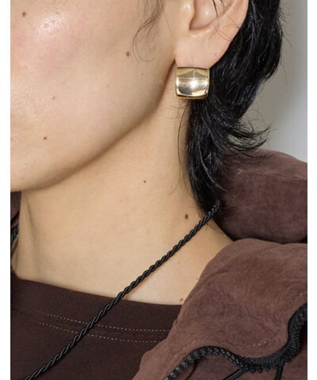 メルティスクエアWフェイスピアス 0065-455SH   / CHIGNON