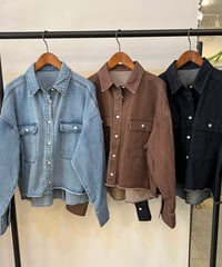 コンパクトデニムジャケット652-85577  / CLOCHE