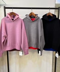 ダブルフェイス 2way ベーシックフーディー 652-25600   / QTUME