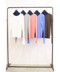 クルーネックロンT 8651003  / Le Melange
