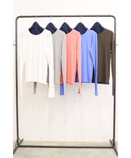 クルーネックロンT 8651003  / Le Melange