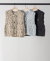 HAND SLUB MIX VEST [Y264-91129] / YENN