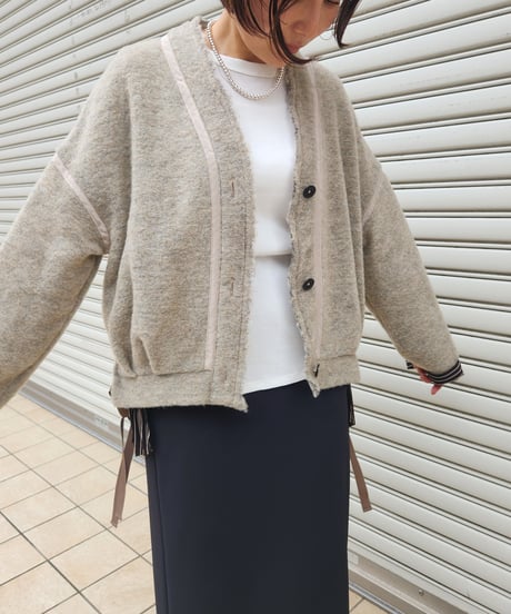 スライバーニットカーディガン 2614514  / Lallia Mu