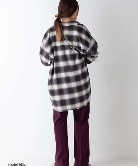 WASHED PLAID SHIRT [Y264-11123] / YENN