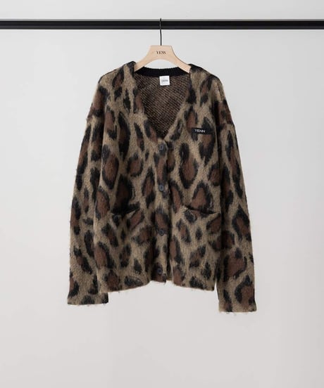 LEOPARD V NECK CD [Y264-92132] / YENN