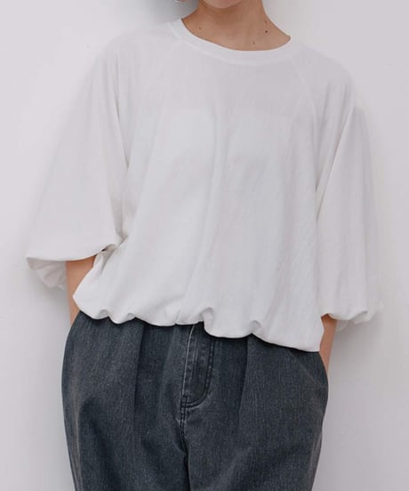 AIRY BALLOON TEE [Y264-82113] / YENN