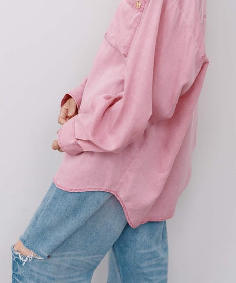 FADED OVERSIZE SHIRT [Y264-11134] / YENN
