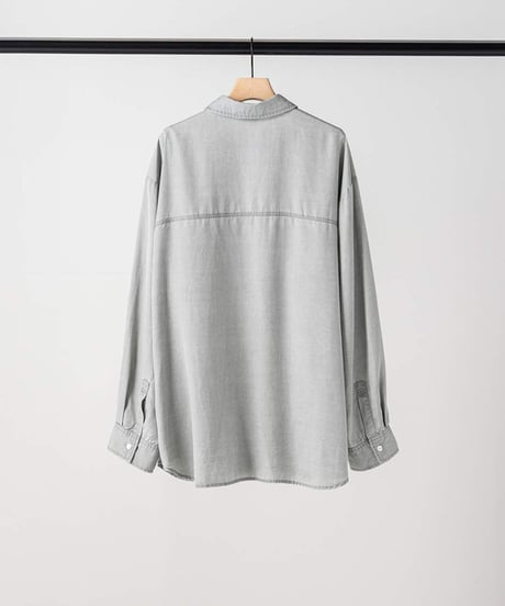 FADED OVERSIZE SHIRT [Y264-11134] / YENN
