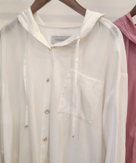 フーディー金ボタンシャツ268750 / sugarrose