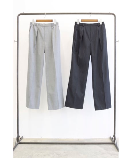 センタープレスパンツ　8713507    / LE MELANGE