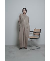 シャギーコンビパッチギャザーサロペ 607528  / CYAN tokyo