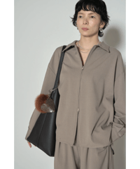 FOXファー&BIGハートキーチャーム 0065-460SH   / CHIGNON