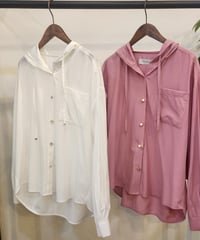 フーディー金ボタンシャツ268750 / sugarrose