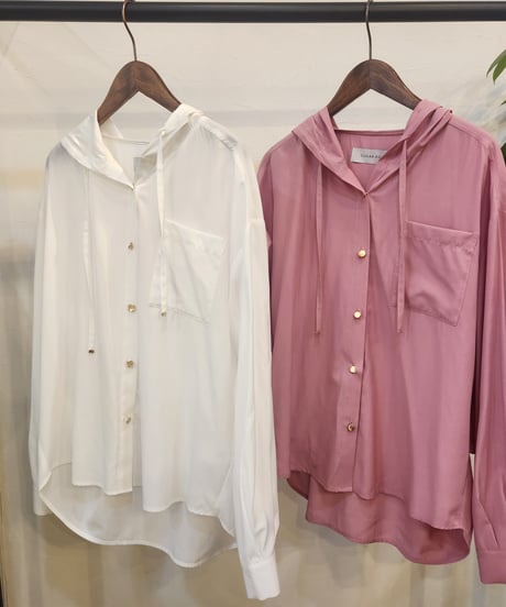 フーディー金ボタンシャツ268750 / sugarrose