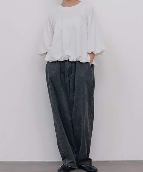 AIRY BALLOON TEE [Y264-82113] / YENN