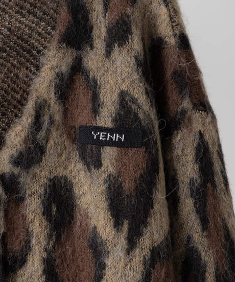 LEOPARD V NECK CD [Y264-92132] / YENN