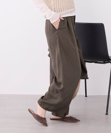 フィブリルワイドストレートイージーパンツ　0126303054  / Mica&Deal