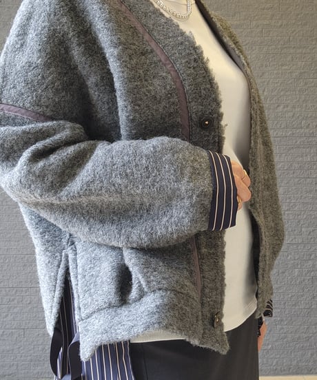 スライバーニットカーディガン 2614514  / Lallia Mu