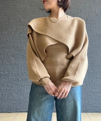 2WAYルーズレイヤードニット 2633411  / Ruxe